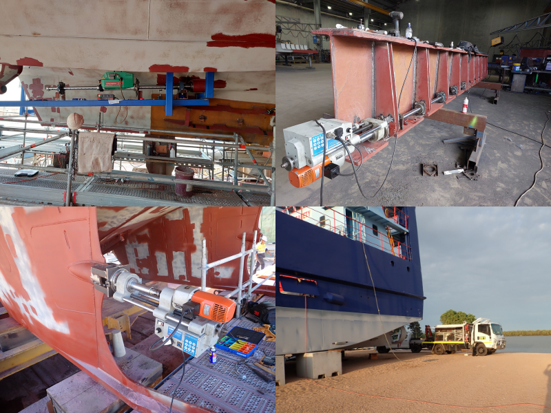 Line Boring at Morning Star Marine